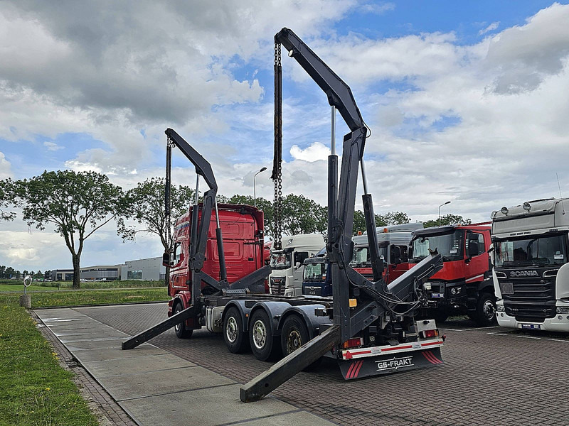 Container transporter/ Swap body truck Scania R164.480 SIDE LOADER: picture 14