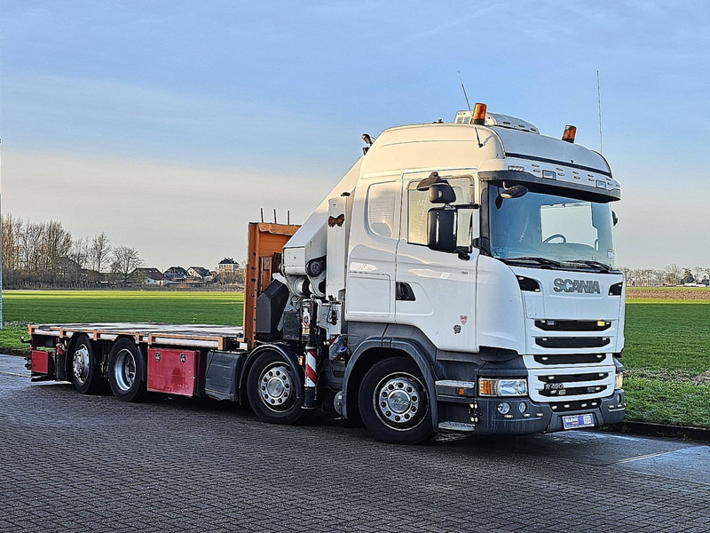 Scania R490 8x2*6 HMF6020 K6 - Dropside/ Flatbed truck, Crane truck: picture 5 Scania R490 8x2*6 HMF6020 K6 - Dropside/ Flatbed truck, Crane truck: picture 5