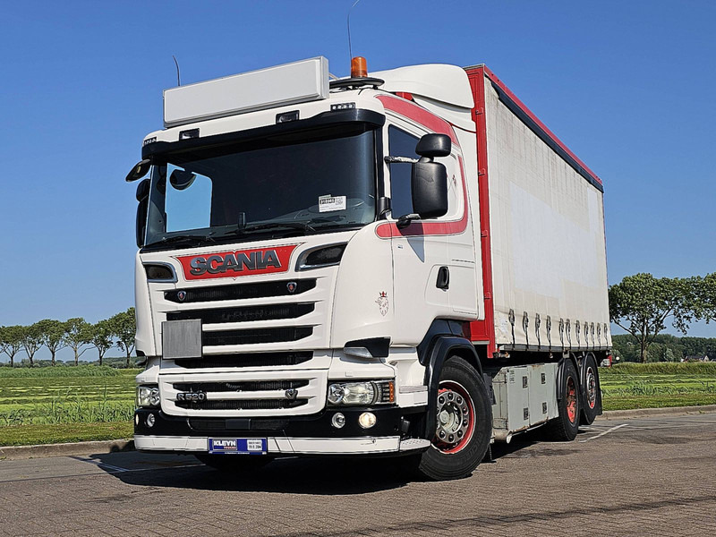 Scania R520 6X2 V8 LEATHER - Curtainsider truck: picture 1 Scania R520 6X2 V8 LEATHER - Curtainsider truck: picture 1
