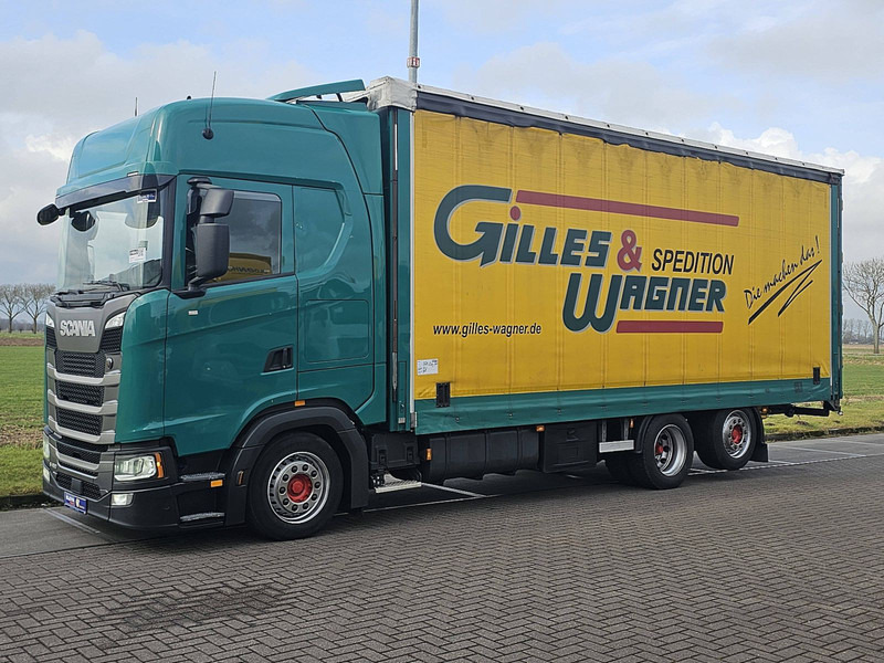 Scania S450 6X2*4 FORKLIFT CONN. - Curtainsider truck: picture 2 Scania S450 6X2*4 FORKLIFT CONN. - Curtainsider truck: picture 2