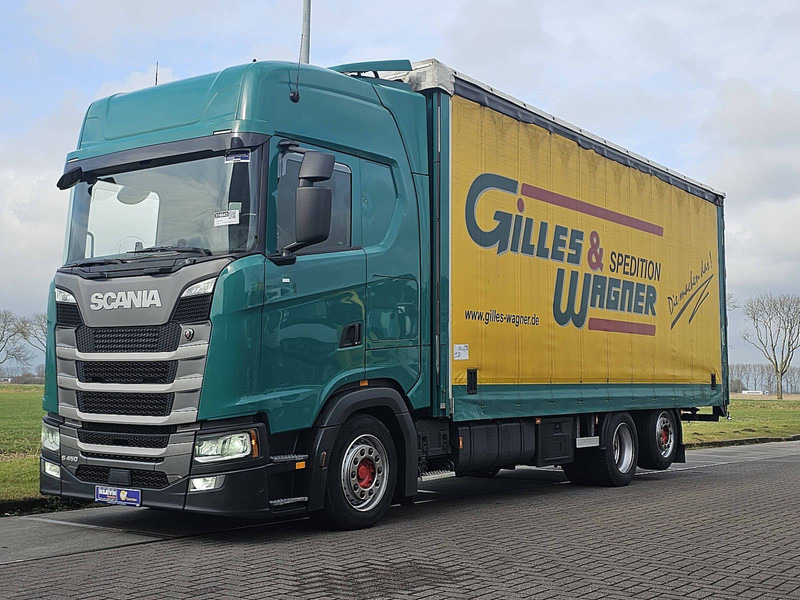 Scania S450 6X2*4 FORKLIFT CONN. - Curtainsider truck: picture 1 Scania S450 6X2*4 FORKLIFT CONN. - Curtainsider truck: picture 1