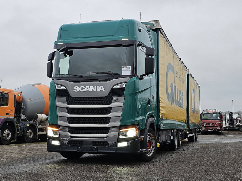 Scania S450 6x2*4 - Curtainsider truck: picture 1 Scania S450 6x2*4 - Curtainsider truck: picture 1