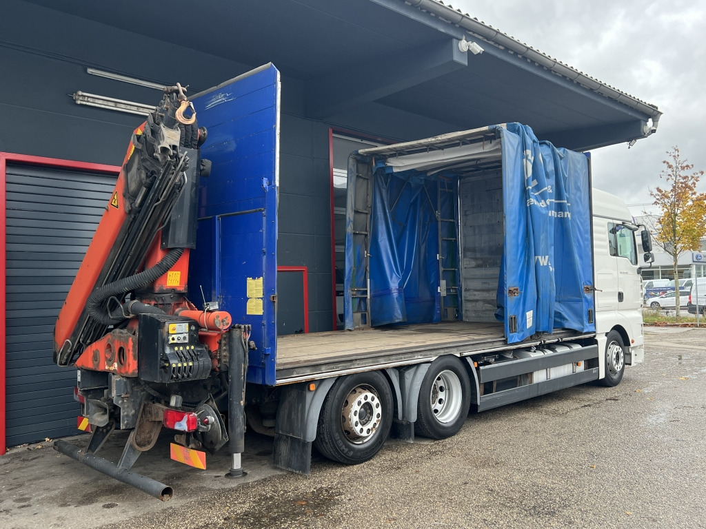 MAN TGA 26.440 6x2 LL Retarder Kran Palfinger 20002 - Curtainsider truck, Crane truck: picture 5 MAN TGA 26.440 6x2 LL Retarder Kran Palfinger 20002 - Curtainsider truck, Crane truck: picture 5