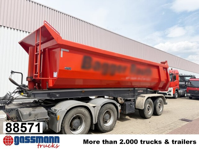 2A-SA Kippauflieger ca. 24m³ - Tipper semi-trailer: picture 1 2A-SA Kippauflieger ca. 24m³ - Tipper semi-trailer: picture 1