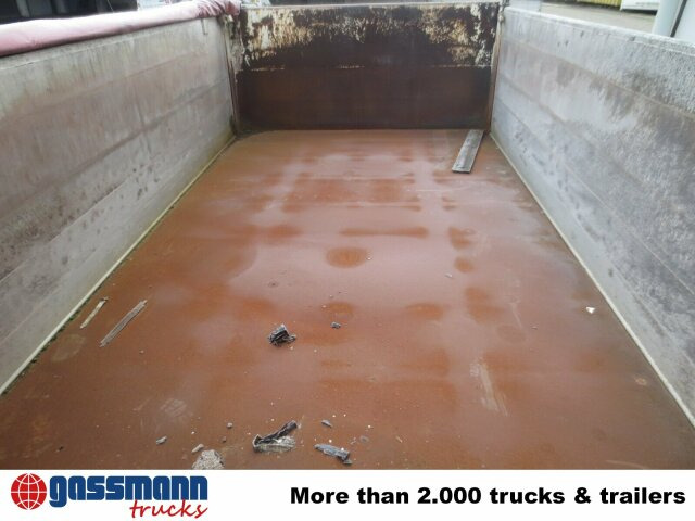 Tipper body 3-S-Kippbrücke, Alu Pendelbordwände und abklappbar, 13 cbm: picture 10