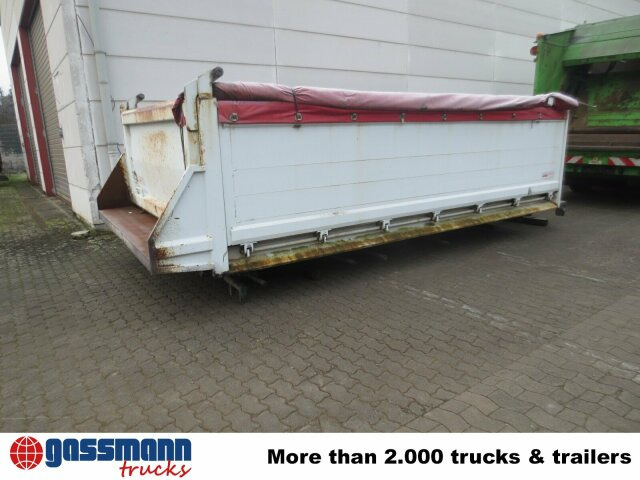 Tipper body 3-S-Kippbrücke, Alu Pendelbordwände und abklappbar, 13 cbm: picture 6