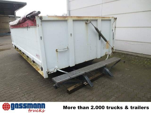 Tipper body 3-S-Kippbrücke, Alu Pendelbordwände und abklappbar, 13 cbm: picture 7