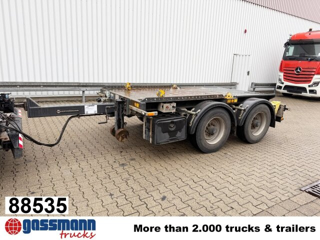 Hüffermann HTM 13.35 P Absetzanhänger - Container transporter/ Swap body trailer: picture 1 Hüffermann HTM 13.35 P Absetzanhänger - Container transporter/ Swap body trailer: picture 1