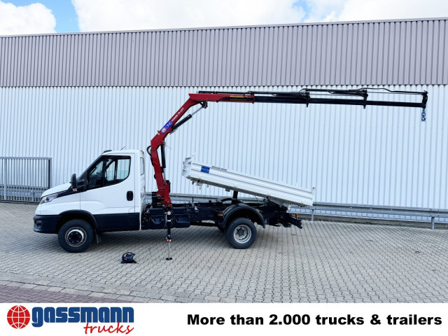 Iveco Daily 70C18H 4x2 mit Kran HMF 340-K3, Funk - Tipper, Crane truck: picture 4 Iveco Daily 70C18H 4x2 mit Kran HMF 340-K3, Funk - Tipper, Crane truck: picture 4