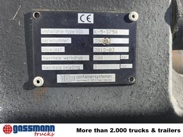 Iveco EuroCargo ML 75 E 16 VDL Cityabrollanlage - Hook lift truck: picture 4 Iveco EuroCargo ML 75 E 16 VDL Cityabrollanlage - Hook lift truck: picture 4