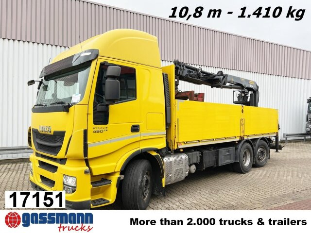 Iveco Stralis AS260SY48 6x2/4, Kran Palfinger PK18001L - Dropside/ Flatbed truck, Crane truck: picture 1 Iveco Stralis AS260SY48 6x2/4, Kran Palfinger PK18001L - Dropside/ Flatbed truck, Crane truck: picture 1