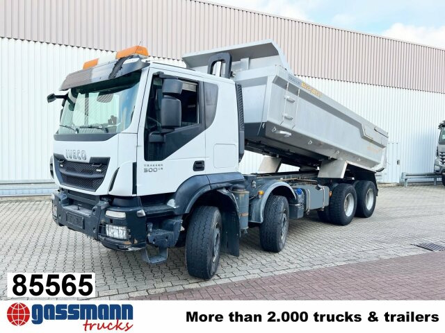 Iveco Trakker AT410T50 8x4, Stahlmulde ca. 16m³, - Tipper: picture 1 Iveco Trakker AT410T50 8x4, Stahlmulde ca. 16m³, - Tipper: picture 1