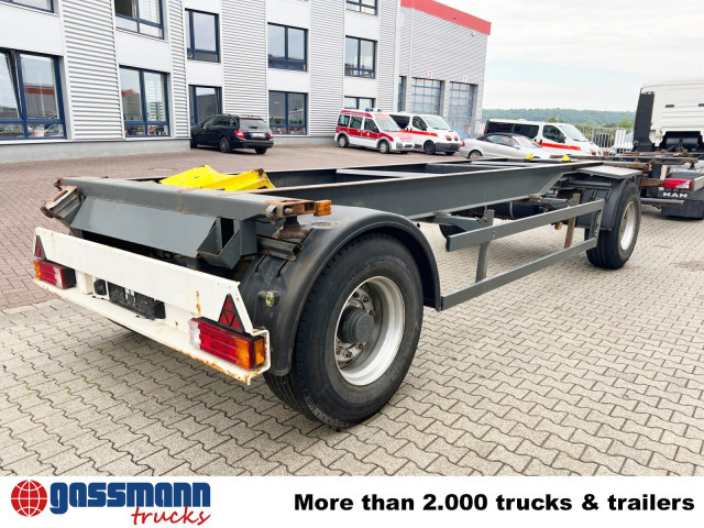 Container transporter/ Swap body trailer Kögel AWE 18, Ex-Fahrschule: picture 9