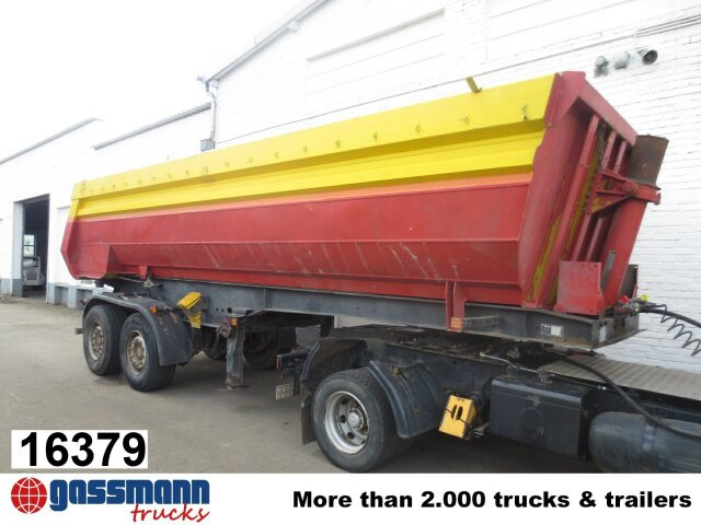 Kögel SKHL 18 Alu Rundmulde, 24 cbm, Blechboden - Tipper semi-trailer: picture 1 Kögel SKHL 18 Alu Rundmulde, 24 cbm, Blechboden - Tipper semi-trailer: picture 1