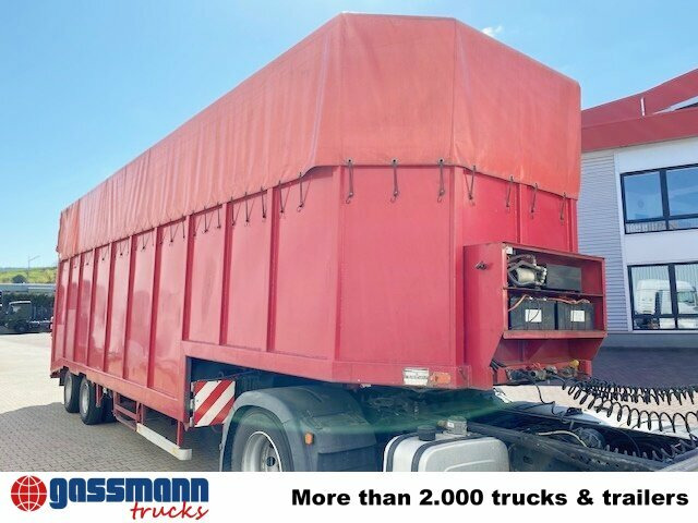 Low loader semi-trailer for transportation of heavy machinery Langendorf SATUE 20/24 mit durchgehender hydr. Rampe: picture 9