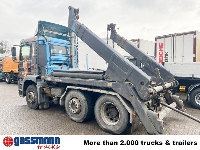 Skip loader truck MAN TGA 26.410 6X2/4 BL, Vorlauf Lenk-Liftachse,: picture 9 Skip loader truck MAN TGA 26.410 6X2/4 BL, Vorlauf Lenk-Liftachse,: picture 9