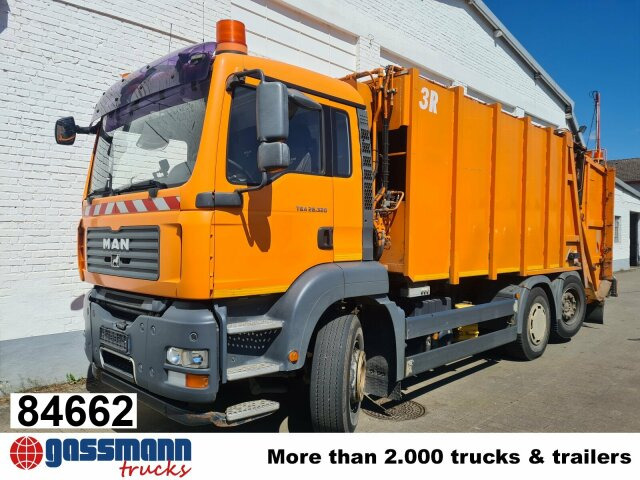 MAN TGA 28.320 6X2-4 BL, Lenkachse, Schörling - Garbage truck: picture 1 MAN TGA 28.320 6X2-4 BL, Lenkachse, Schörling - Garbage truck: picture 1