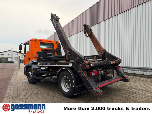 Skip loader truck MAN TGM 18.290 4x2 BB, Tele-Absetzer: picture 12 Skip loader truck MAN TGM 18.290 4x2 BB, Tele-Absetzer: picture 12