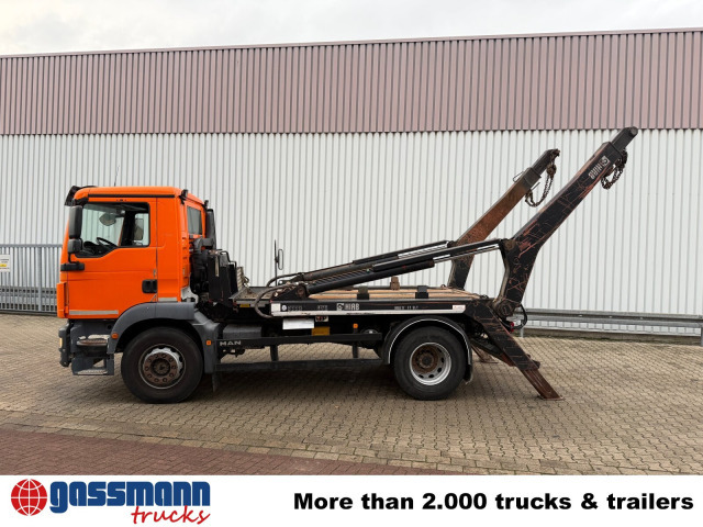 Skip loader truck MAN TGM 18.290 4x2 BB, Tele-Absetzer: picture 13 Skip loader truck MAN TGM 18.290 4x2 BB, Tele-Absetzer: picture 13