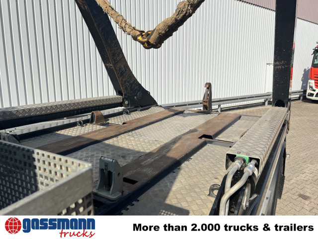 Skip loader truck MAN TGM 18.320 4x2 BL, Hiab Tele-Absetzanlage, Funk: picture 14