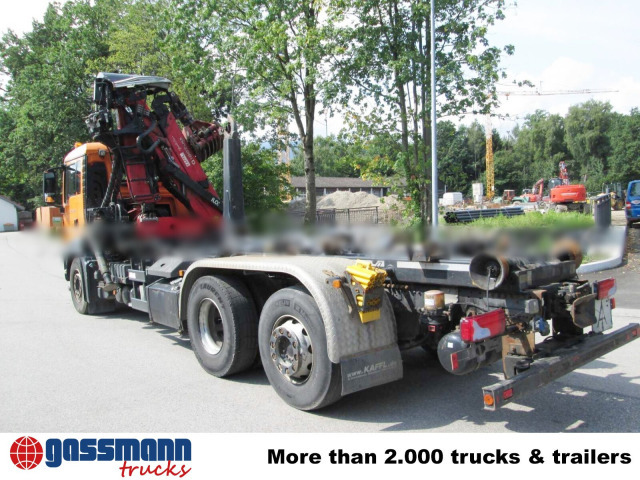 MAN TGS 26.400 6x2-4 BL, Lenk-/Liftachse, Kran - Hook lift truck, Crane truck: picture 3 MAN TGS 26.400 6x2-4 BL, Lenk-/Liftachse, Kran - Hook lift truck, Crane truck: picture 3