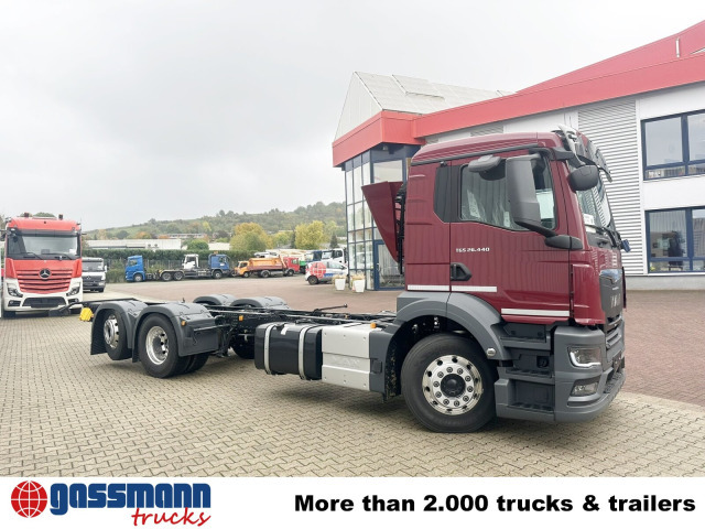 New Cab chassis truck MAN TGS 26.440 6x2-4 LL CH, Lenk-/Liftachse, Navi,: picture 10