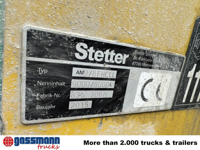 MAN TGS 32.400 8x4 BB, Stetter ca. 9m³ - Concrete mixer truck: picture 5 MAN TGS 32.400 8x4 BB, Stetter ca. 9m³ - Concrete mixer truck: picture 5