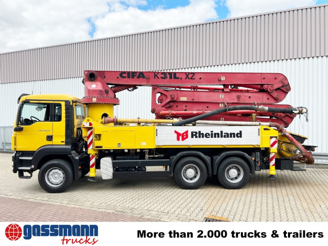 MAN TGS 33.440 6X4 BB, Betonpumpe CIFA K31L XZ, 31m - Concrete pump truck: picture 2 MAN TGS 33.440 6X4 BB, Betonpumpe CIFA K31L XZ, 31m - Concrete pump truck: picture 2