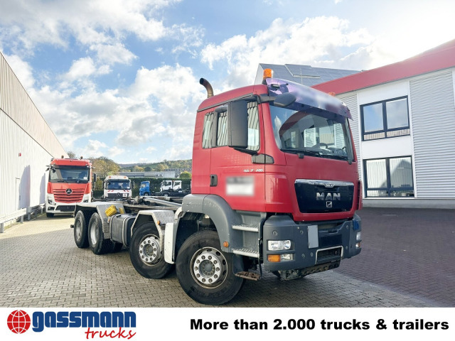 Hook lift truck MAN TGS 35.400 8x4 BL, Schub-Knick bis 6,5m: picture 10 Hook lift truck MAN TGS 35.400 8x4 BL, Schub-Knick bis 6,5m: picture 10