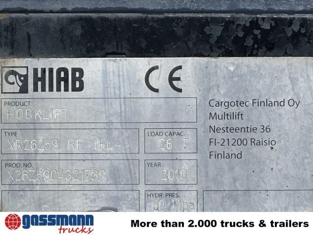 Hook lift truck MAN TGS 35.400 8x4 BL, Schub-Knick bis 6,5m: picture 14 Hook lift truck MAN TGS 35.400 8x4 BL, Schub-Knick bis 6,5m: picture 14