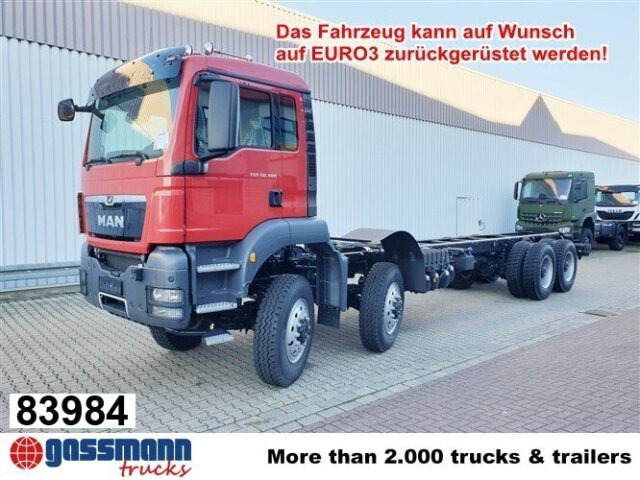 MAN TGS 41.480 8X6 BB - Cab chassis truck: picture 1 MAN TGS 41.480 8X6 BB - Cab chassis truck: picture 1