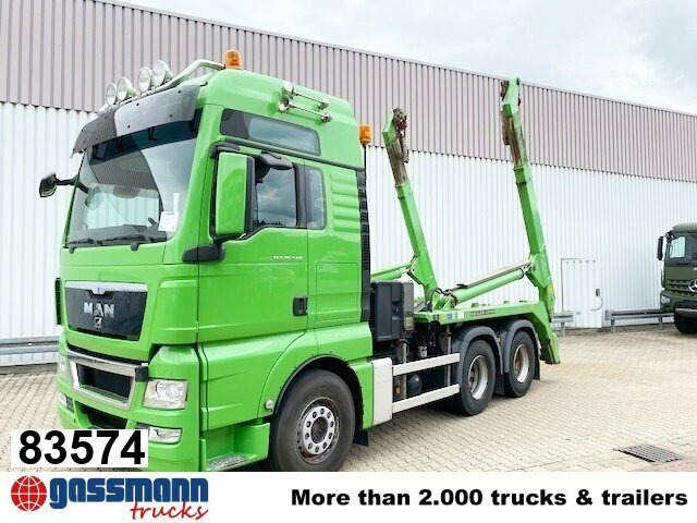 MAN TGX 26.540 6x4 BB, Intarder, XXL-Fahrerhaus - Skip loader truck: picture 1 MAN TGX 26.540 6x4 BB, Intarder, XXL-Fahrerhaus - Skip loader truck: picture 1