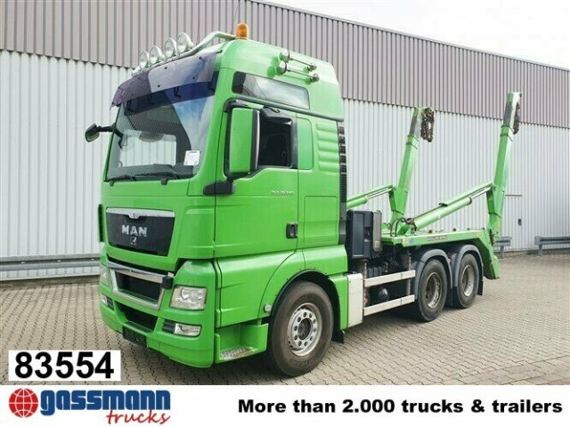 MAN TGX 26.540 6x4 BB, Intarder, XXL-Fahrerhaus - Skip loader truck: picture 1 MAN TGX 26.540 6x4 BB, Intarder, XXL-Fahrerhaus - Skip loader truck: picture 1