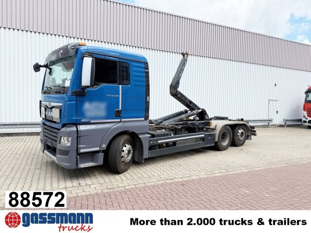MAN TGX 26.580 6x2-4 BL, Intarder, Lenk-/Liftachse, - Hook lift truck: picture 1 MAN TGX 26.580 6x2-4 BL, Intarder, Lenk-/Liftachse, - Hook lift truck: picture 1