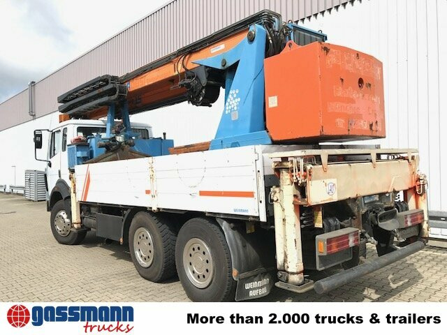 Crane truck Mercedes-Benz 2638 K 6x4 mit Heckkran Palfinger PK 68000: picture 12