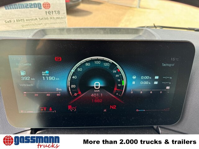 Mercedes-Benz Actros 2548 L 6x2, Retarder, Lenk-/Liftachse, - Cab chassis truck: picture 4 Mercedes-Benz Actros 2548 L 6x2, Retarder, Lenk-/Liftachse, - Cab chassis truck: picture 4