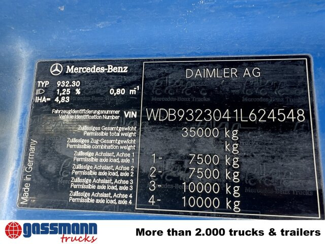 Mercedes-Benz Actros MP 3, 3241/8x4, Alukipper Bordmatik, - Tipper: picture 5 Mercedes-Benz Actros MP 3, 3241/8x4, Alukipper Bordmatik, - Tipper: picture 5