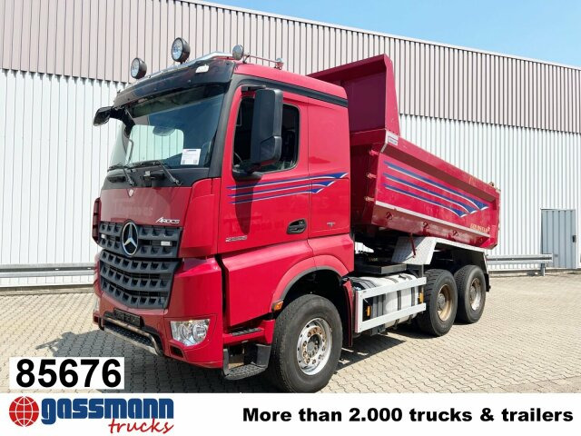 Mercedes-Benz Arocs 2658 K 6x4, Retarder, Stahlmulde ca. - Dumper: picture 1 Mercedes-Benz Arocs 2658 K 6x4, Retarder, Stahlmulde ca. - Dumper: picture 1