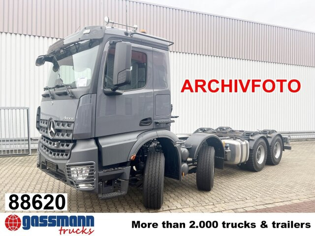 Mercedes-Benz Arocs 3253 L 8x4/4, MultimediaCockpit, Navi, - Cab chassis truck: picture 1 Mercedes-Benz Arocs 3253 L 8x4/4, MultimediaCockpit, Navi, - Cab chassis truck: picture 1