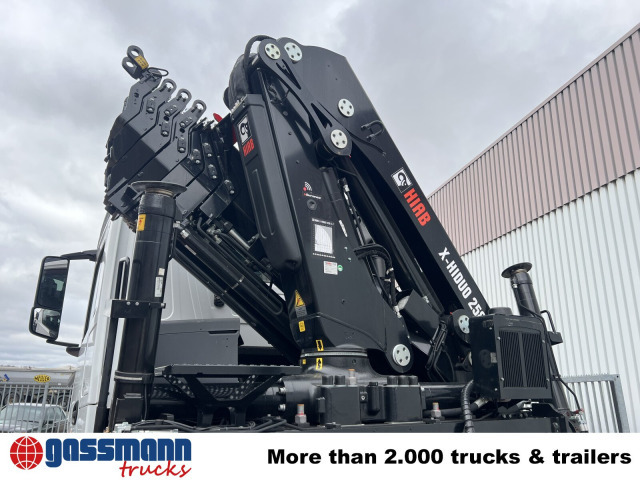 New Hook lift truck, Crane truck Mercedes-Benz Arocs 4142 B 8x4/4, Grounder, Funk: picture 13