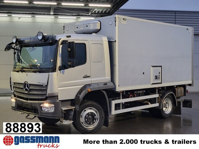 Mercedes-Benz Atego 1330 4x4, Iso-Koffer mit Heizung und LBW - Box truck: picture 1 Mercedes-Benz Atego 1330 4x4, Iso-Koffer mit Heizung und LBW - Box truck: picture 1