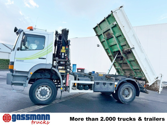 Tipper, Crane truck Mercedes-Benz Atego 1823AK 4x4, Kran HIAB, Bordmatik: picture 9 Tipper, Crane truck Mercedes-Benz Atego 1823AK 4x4, Kran HIAB, Bordmatik: picture 9