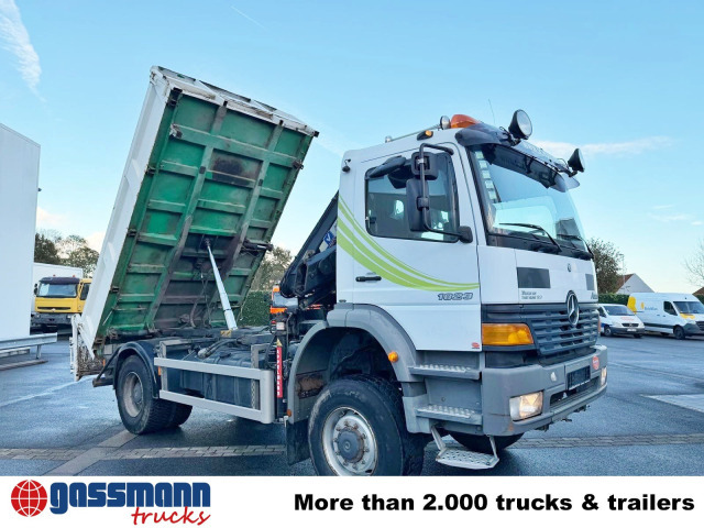 Tipper, Crane truck Mercedes-Benz Atego 1823AK 4x4, Kran HIAB, Bordmatik: picture 15 Tipper, Crane truck Mercedes-Benz Atego 1823AK 4x4, Kran HIAB, Bordmatik: picture 15