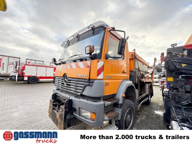 Mercedes-Benz Atego 1828 4x4, Tele-Absetzer, - Skip loader truck: picture 3 Mercedes-Benz Atego 1828 4x4, Tele-Absetzer, - Skip loader truck: picture 3