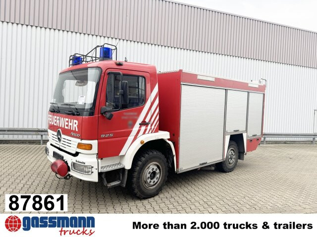 Mercedes-Benz Atego 925 4x4, Seilwinde, Einzelbereifung, - Fire truck: picture 1 Mercedes-Benz Atego 925 4x4, Seilwinde, Einzelbereifung, - Fire truck: picture 1