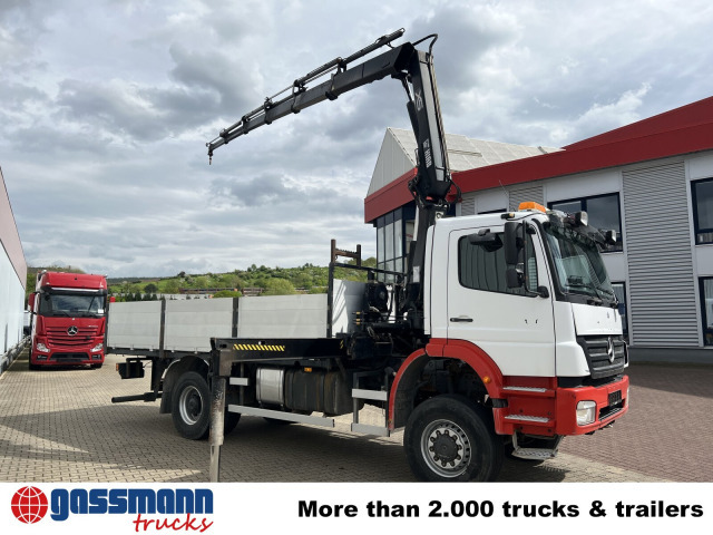 Dropside/ Flatbed truck, Crane truck Mercedes-Benz Axor 1828 A 4x4 mit Kran Hiab XS 166 E-5: picture 9 Dropside/ Flatbed truck, Crane truck Mercedes-Benz Axor 1828 A 4x4 mit Kran Hiab XS 166 E-5: picture 9