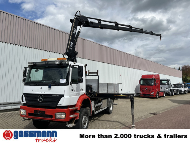 Dropside/ Flatbed truck, Crane truck Mercedes-Benz Axor 1828 A 4x4 mit Kran Hiab XS 166 E-5: picture 8 Dropside/ Flatbed truck, Crane truck Mercedes-Benz Axor 1828 A 4x4 mit Kran Hiab XS 166 E-5: picture 8