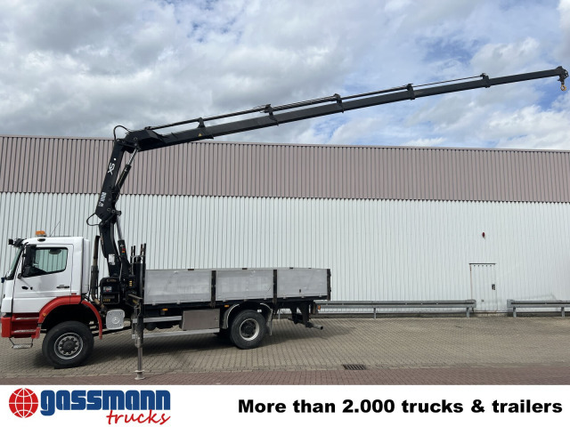 Dropside/ Flatbed truck, Crane truck Mercedes-Benz Axor 1828 A 4x4 mit Kran Hiab XS 166 E-5: picture 11 Dropside/ Flatbed truck, Crane truck Mercedes-Benz Axor 1828 A 4x4 mit Kran Hiab XS 166 E-5: picture 11