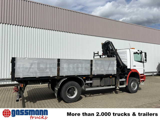 Dropside/ Flatbed truck, Crane truck Mercedes-Benz Axor 1828 A 4x4 mit Kran Hiab XS 166 E-5: picture 12 Dropside/ Flatbed truck, Crane truck Mercedes-Benz Axor 1828 A 4x4 mit Kran Hiab XS 166 E-5: picture 12