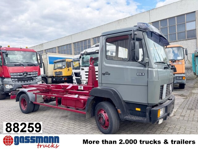 Mercedes-Benz LK 814 4x2, 6-Zylinder, City-Abroller - Hook lift truck: picture 1 Mercedes-Benz LK 814 4x2, 6-Zylinder, City-Abroller - Hook lift truck: picture 1